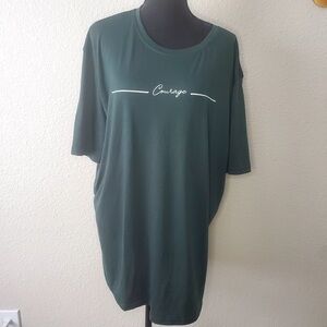 NWOT No Brand Men’s Green Courage T- Shirt Size: 2X- Large